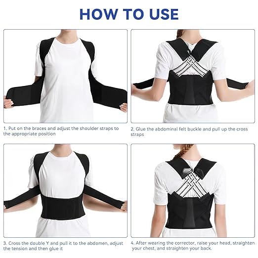 Posturo: Back Posture Corrector For Pain Relief & Daily Support